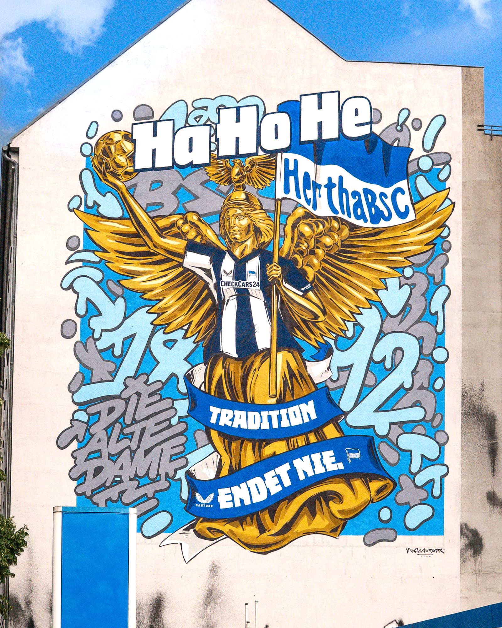 Hertha BSC Mural (2)